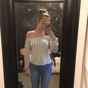 offf the shoulder top